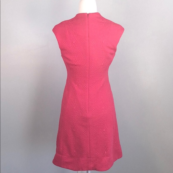 VINCE CAMUTO Jacquard Fit & Flare Dress - Picture 9 of 10